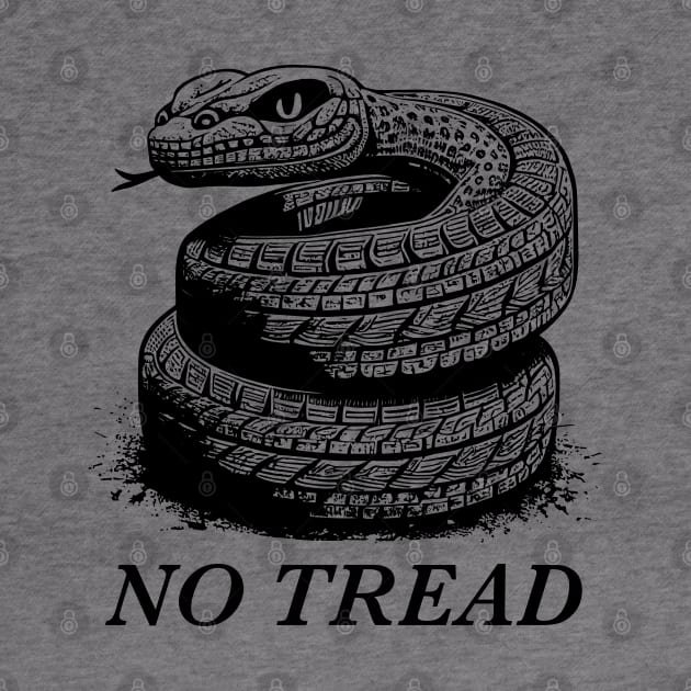 Dont Tread On Me - No Tread by Barn Shirt USA